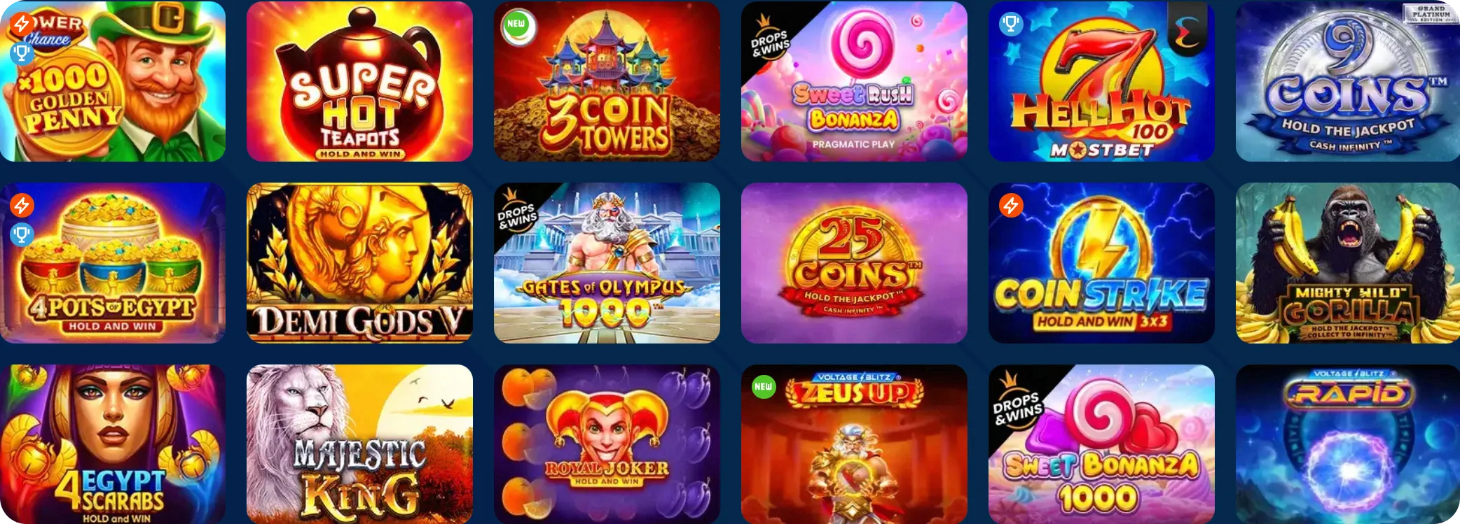 Mostbet казино — каталог популярных слотов и провайдеры